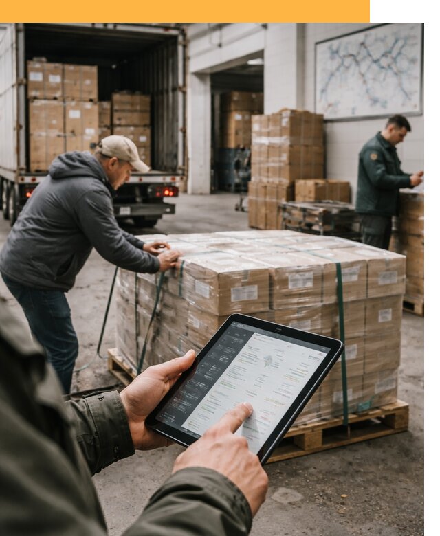 Международные перевозки через третьи страны от 12368 руб