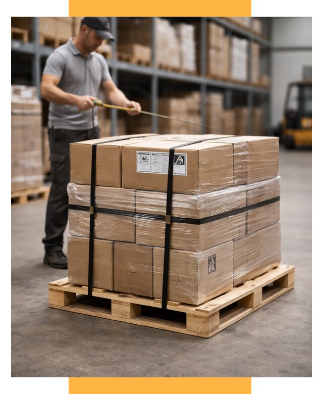 Упаковка и паллетирование грузов от 3607 р. | СетСервис-Грг
