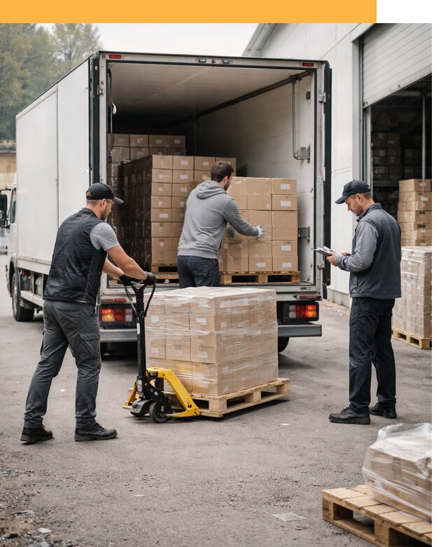 Автоперевозки из Европы до двери по цене от 87610 руб/т