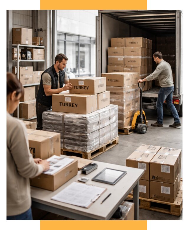 Доставка одежды из Турции от 6700 р. под ключ, СетСервис-Грг