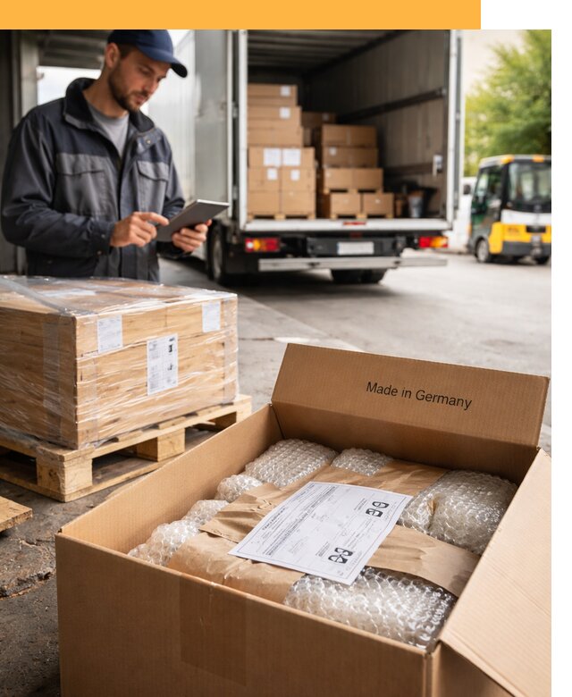 Доставка грузов из Германии от 46382 руб с таможенным оформлением
