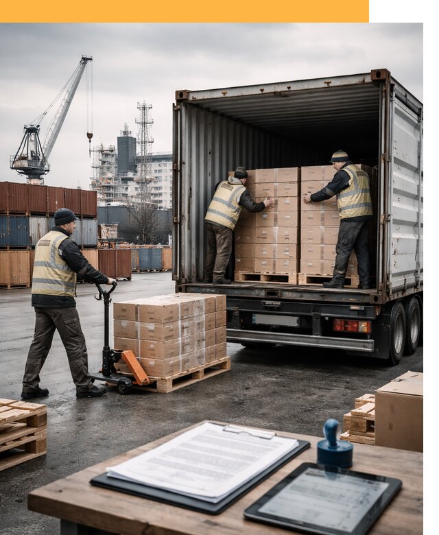 Доставка грузов из Латвии от 25768 руб, морская, авто, авиа