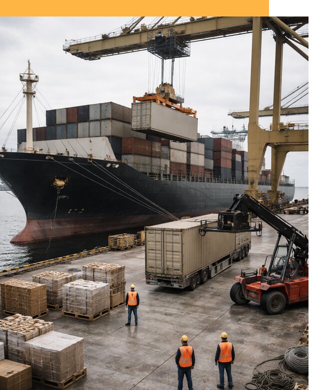 Морские перевозки из Индии: доставка FCL/LCL, таможня от 123684