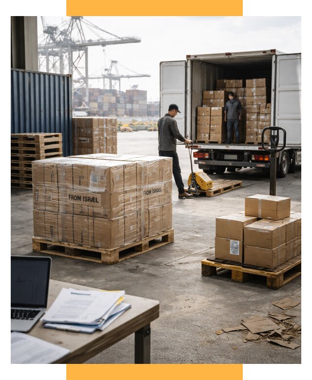 Доставка грузов из Израиля от 15461 р., логистика от СетСервис-Грг