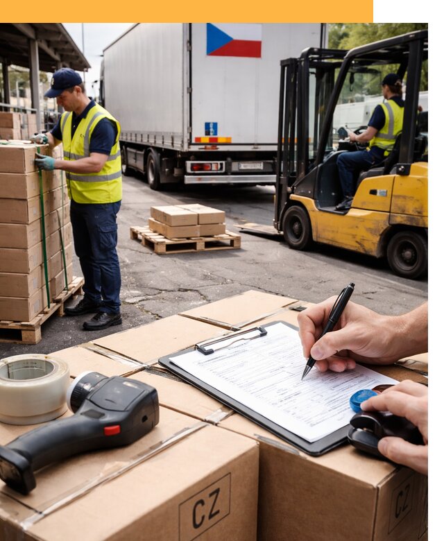 Доставка грузов в Чехию от 36075 руб, международные перевозки