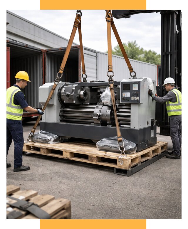 Перевозка станков и таможня от 61842 р. | СетСервис-Грг логистика