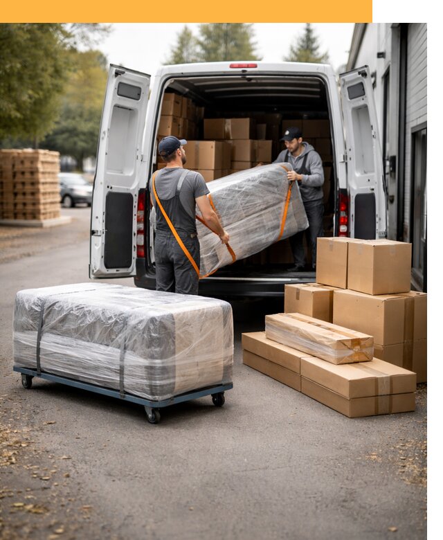 Перевозка мебели по России и за рубеж с таможней от 7730