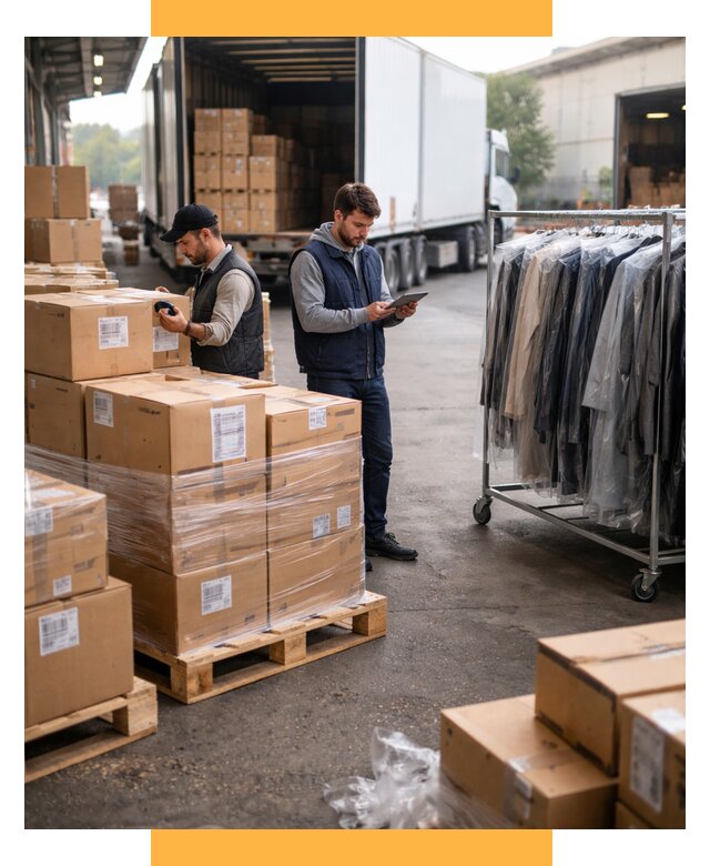 Перевозка и доставка одежды из Китая от 7730 р., СетСервис-Грг