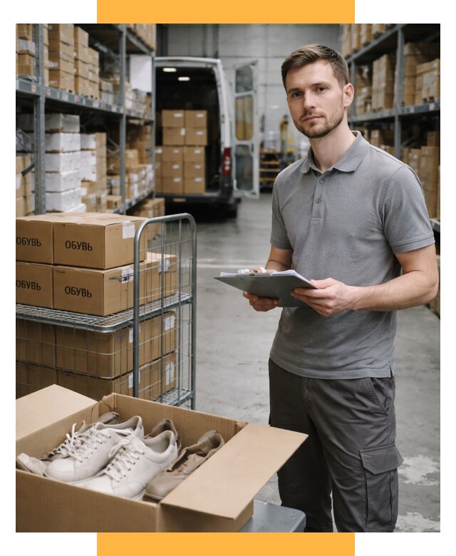 Доставка обуви из Китая и Турции от 4638 р. СетСервис-Грг