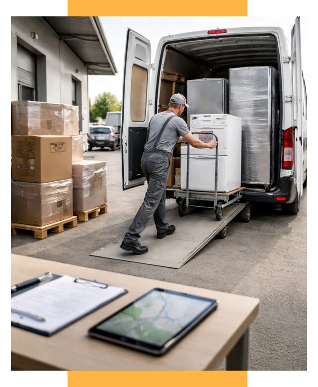 Перевозка бытовой техники от 6700 р. - логистика СетСервис-Грг