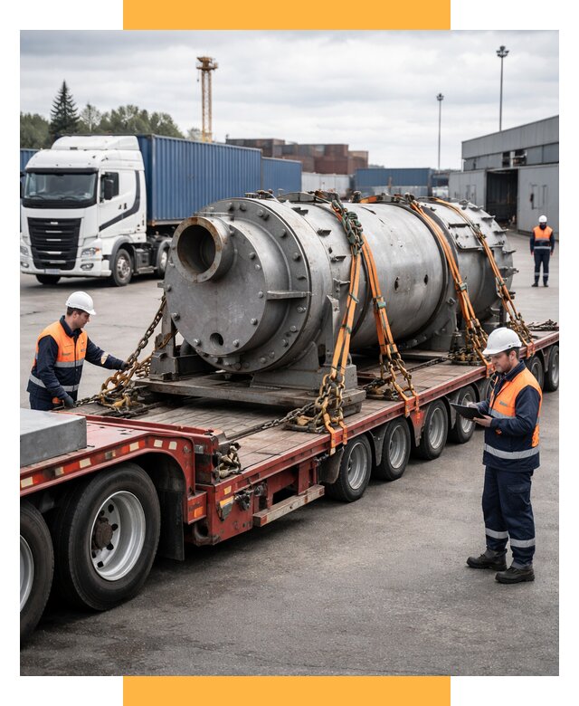 Перевозка тяжеловесных грузов под ключ от 154605 р. | СетСервис-Грг