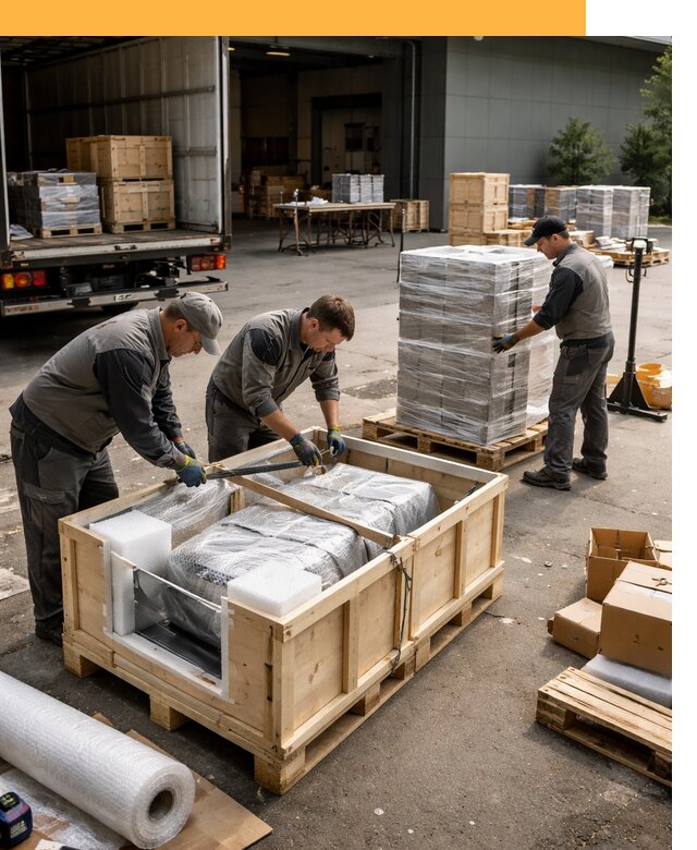 Перевозка выставочных грузов по миру от 25768 руб за м2 с таможней