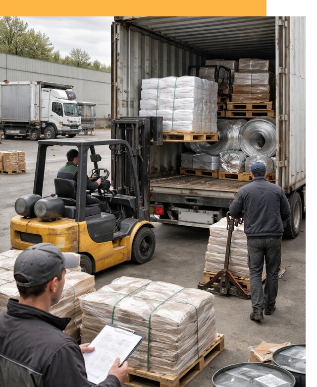 Международная перевозка сырья для производства от 6700 руб