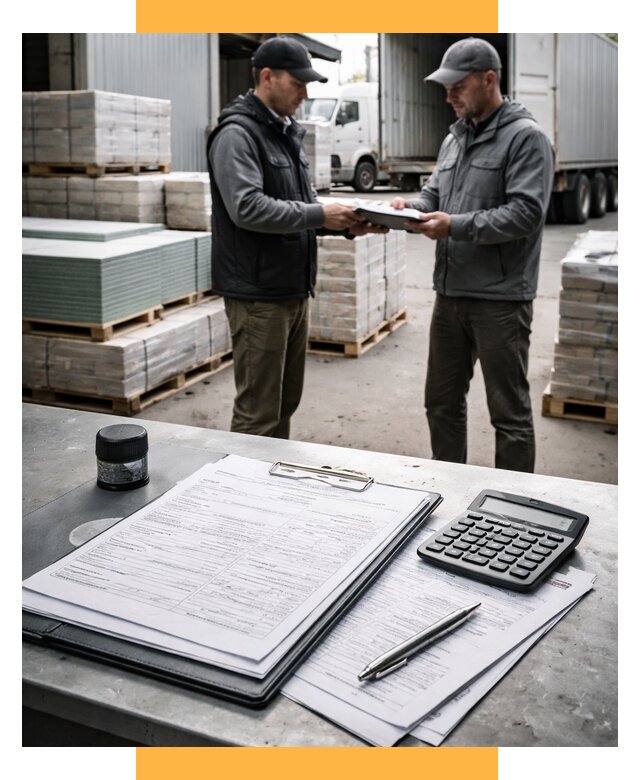 Таможенное оформление стройматериалов от 8761 р. | СетСервис-Грг
