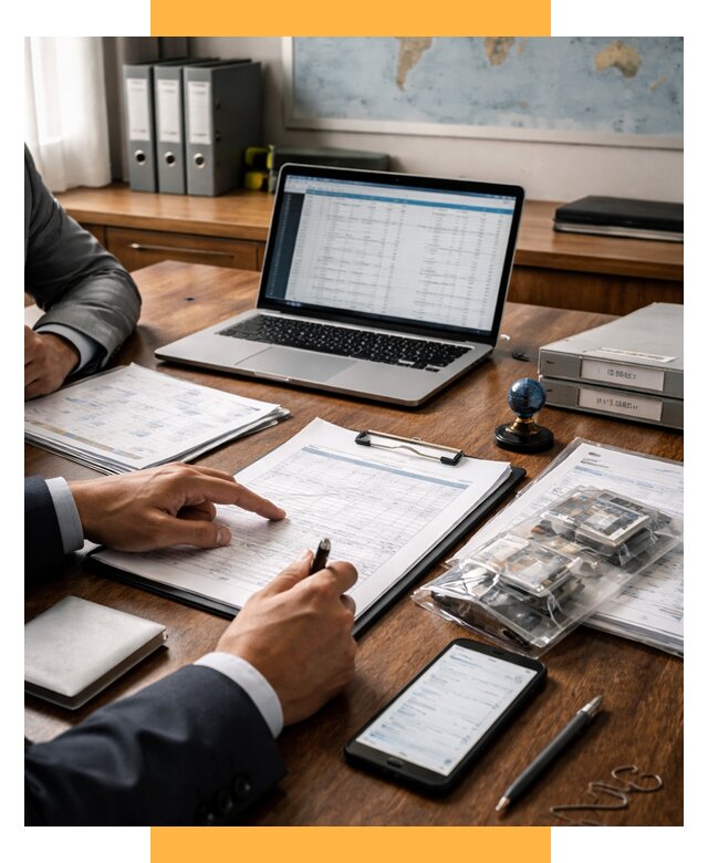 Проверка поставщика за рубежом от 8761 р. | СетСервис-Грг аудит