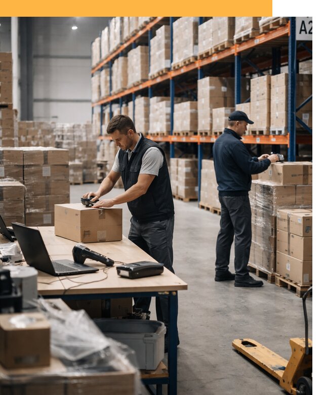 Склад консолидации в Европе: хранение, сортировка от 6700